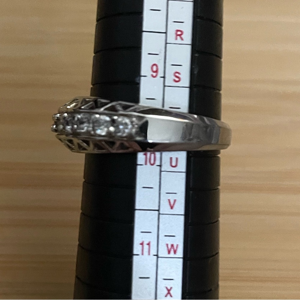Women's Ring CZ Silver - Picture 5 of 7
